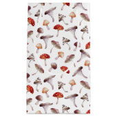 Petit Sac Cadeau Motif botanique de champignons (Devant)