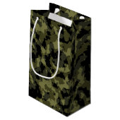 Petit Sac Cadeau Motif Camo (Dos Angle)