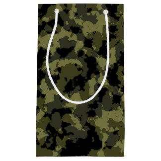 Petit Sac Cadeau Motif Camo