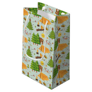 Petit Sac Cadeau Motif campant