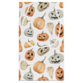 Petit Sac Cadeau Motif Citrouille d'aquarelle amusant (Dos)