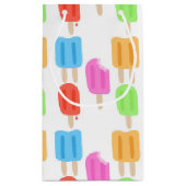 Petit Sac Cadeau Motif coloré de Popsicle (Dos)