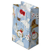 Petit Sac Cadeau Motif d'Alice du pays des merveilles (Dos Angle)