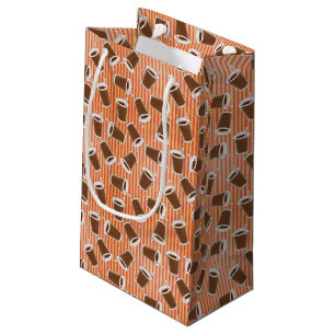 Petit Sac Cadeau Motif d'aliments de préparation rapide