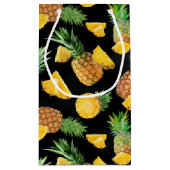 Petit Sac Cadeau Motif d'ananas 8 (Dos)