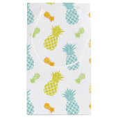 Petit Sac Cadeau Motif d'ananas d'arc-en-ciel (Dos)