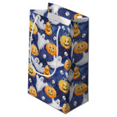 Petit Sac Cadeau Motif d'aquarelle Halloween (Dos Angle)