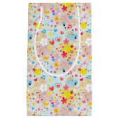 Petit Sac Cadeau motif de bande dessinée d'amusement (Devant)