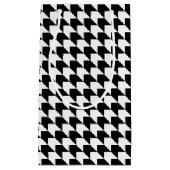 Petit Sac Cadeau Motif de base noir classique (Devant)