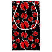 Petit Sac Cadeau motif de bug dame carrelée mignonne (Dos)