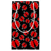 Petit Sac Cadeau motif de bug dame carrelée mignonne (Devant)