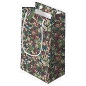 Petit Sac Cadeau Motif de camouflage de chien (Dos Angle)