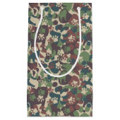 Petit Sac Cadeau Motif de camouflage de chien (Devant)