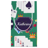 Petit Sac Cadeau Motif de casino (Devant)