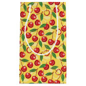 Petit Sac Cadeau Motif de cerise (Devant)