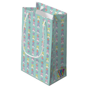 Petit Sac Cadeau Motif de corgi de ressort de Lil