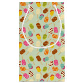 Petit Sac Cadeau Motif de crème glacée (Dos)