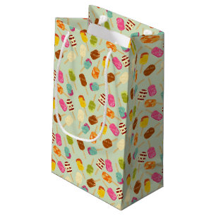 Petit Sac Cadeau Motif de crème glacée