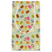 Petit Sac Cadeau Motif de crème glacée (Devant)