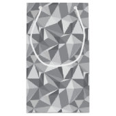 Petit Sac Cadeau Motif de diamant - polygone abstrait (Dos)