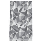 Petit Sac Cadeau Motif de diamant - polygone abstrait (Devant)