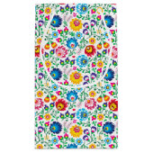 Petit Sac Cadeau Motif de fleur d'art populaire 2 (Dos)