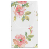 Petit Sac Cadeau Motif de fleurs (Dos)