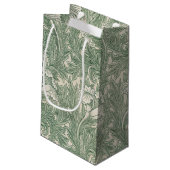 Petit Sac Cadeau Motif de fleurs, William Morris (Dos Angle)