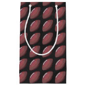 Petit Sac Cadeau Motif de football peint (Devant)