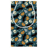 Petit Sac Cadeau Motif de Halloween (Dos)