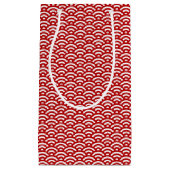 Petit Sac Cadeau Motif de Japonais (Devant)