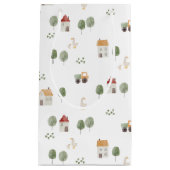 Petit Sac Cadeau Motif de la ferme d'aquarelle (Devant)