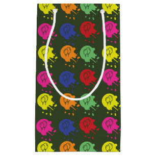 Petit Sac Cadeau Motif de l'Armée Green Paintball Party