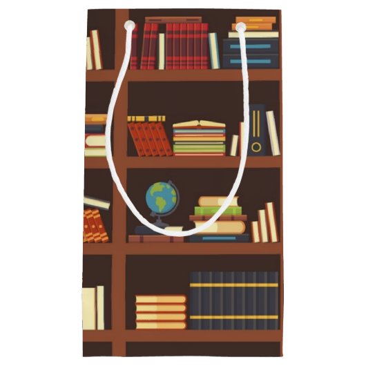 Petit Sac Cadeau Motif de livre (Devant)