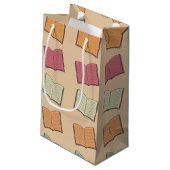 Petit Sac Cadeau Motif de livre (Dos Angle)