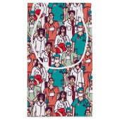 Petit Sac Cadeau Motif de médecin et de chirurgien (Dos)