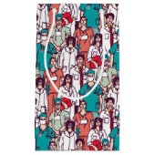 Petit Sac Cadeau Motif de médecin et de chirurgien (Devant)