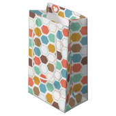 Petit Sac Cadeau Motif de module de ruche d'abeille (Devant Angle)