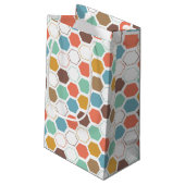 Petit Sac Cadeau Motif de module de ruche d'abeille (Dos Angle)