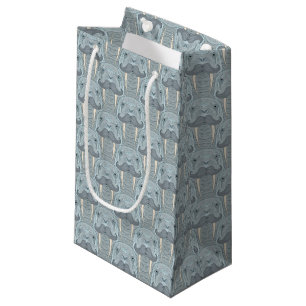 Petit Sac Cadeau Motif de moustache de morse