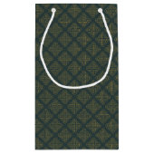 Petit Sac Cadeau Motif de noeud celtique élégant (Dos)