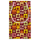 Petit Sac Cadeau Motif de nourriture (Dos)