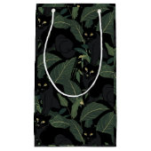 Petit Sac Cadeau Motif de panthère noire moderne (Devant)