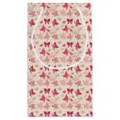 Petit Sac Cadeau motif de papillon 3 (Dos)