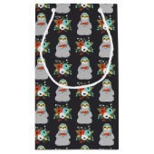 Petit Sac Cadeau Motif de paresse de pastèque (Dos)