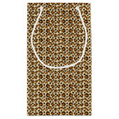 Petit Sac Cadeau Motif de peau de guépard (Dos)