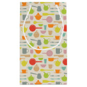 Petit Sac Cadeau Motif de plats (Dos)