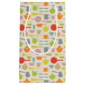 Petit Sac Cadeau Motif de plats (Devant)