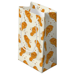 Petit Sac Cadeau motif de poulet carrelé cool