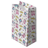 Petit Sac Cadeau motif de princesse de papillon (Devant Angle)